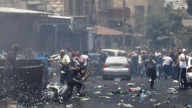 Xung đột đã gia tăng ở Đông Jerusalem trong những ngày gần đây. Ảnh: REUTERS