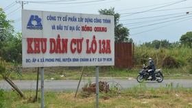 Sau nhiều năm triển khai, KDC 13A vẫn xập xệ, hoang vắng