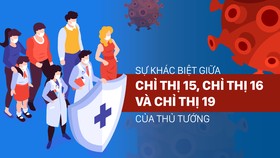 Chỉ thị 15, 16 và 19 của Thủ tướng Chính phủ khác nhau ở những điểm nào?