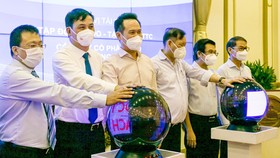 Lễ phát động cuộc thi bình chọn ý tưởng điều chỉnh quy hoạch chung TPHCM đến năm 2040, tầm nhìn 2060. Ảnh: Hoàng Hùng