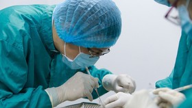 Vingroup là doanh nghiệp đi đầu trong các hoạt động tài trợ phòng, chống dịch và đã tài trợ 3 dự án nghiên cứu liên quan đến phòng chống Covid-19. Ảnh minh họa.