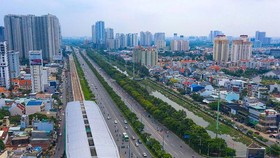 Tuyến Metro số 1 tại TPHCM.