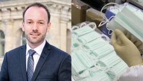 Nikolas Löbel bị tố đã "bỏ túi" 298.000 USD từ việc môi giới các hợp đồng mua khẩu trang Trung Quốc. Ảnh: Reuters