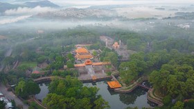 The tomb of King Tu Duc in Hue in central Vietnam. Photo by VnExpress/Vo Thanh