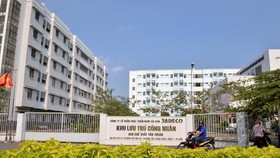 Khu lưu trú công nhân Khu chế xuất Tân Thuận. Ảnh: VIỆT DŨNG
