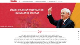 Ra mắt trang thông tin đặc biệt về bài viết của Tổng Bí thư Nguyễn Phú Trọng