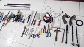 Bắt nhóm trộm cắp liên tỉnh