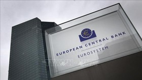 Trụ sở Ngân hàng Trung ương châu Âu (ECB) tại Frankfurt am Main, miền tây nước Đức. Ảnh: TTXVN