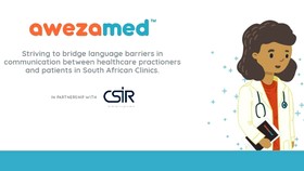 Poster ứng dụng dịch thuật AwezaMed