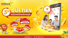 Gửi tiết kiệm online chỉ 5 giây, cơ hội trúng thưởng lớn