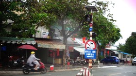 Trụ đèn tiềm ẩn nguy hiểm