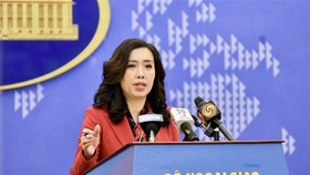 Người Phát ngôn Bộ Ngoại giao Lê Thị Thu Hằng. Ảnh: TTXVN