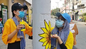 Làm đẹp cho trụ điện