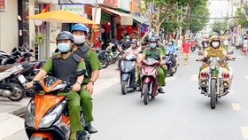 Phối hợp tuần tra kiểm soát để trấn áp tội phạm