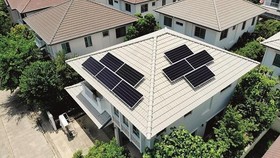 Hệ thống Mái sử dụng năng lượng mặt trời SCG