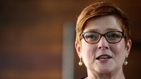 Ngoại trưởng Marise Payne. Ảnh: REUTERS