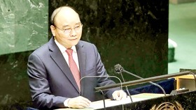 Phát biểu trước ĐHĐ LHQ khóa 76, Chủ tịch nước Nguyễn Xuân Phúc: Việt Nam chung nhịp đập sẻ chia, yêu thương, hợp tác với thế giới