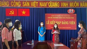 Đảng bộ TP Thủ Đức (TPHCM) tổ chức kết nạp Đảng đợt 23-9 cho 19 quần chúng ưu tú trên địa bàn
