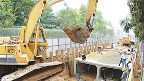 Nhiều dự án thoát nước thi công xuyên dịch Covid-19