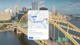 Một tuyến đường “xanh” được Google chỉ dẫn