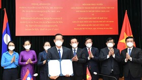 Đưa quan hệ hợp tác TPHCM - Vientiane lên tầm cao mới