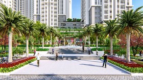 Phối cảnh siêu thị tại Bien Hoa Universe Complex.