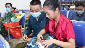 Ấm lòng tân binh