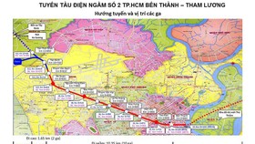 Tuyến metro số 2 Bến Thành - Tham Lương: Đã sẵn sàng khởi công