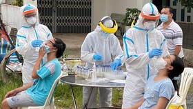 Tiếp tục triển khai việc xét nghiệm tại địa bàn