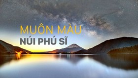 Muôn màu núi Phú Sĩ