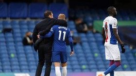 HLV Frank Lampard và Timo Werner sau trận đấu