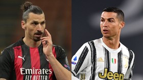 Ibrahimovic và Ronaldo trước trận cầu một mất một còn