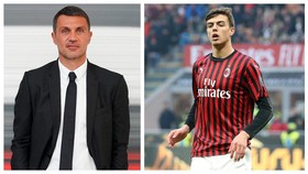 Paolo Malldini và con trai Daniel