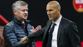 Ole Solskjaer và Zinedine Zidane