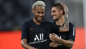 Neymar và Marco Verratti