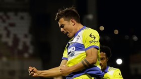 Paulo Dybala ăn mừng bàn thắng