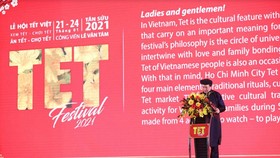 Thứ trưởng Tạ Quang Đông phát biểu