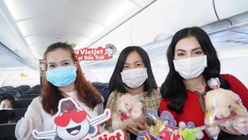 Vietjet khuyến mại vé 0 đồng mừng ngày Quốc tế phụ nữ 8-3