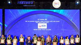 SCB top 50 doanh nghiệp tăng trưởng xuất sắc nhất Việt Nam