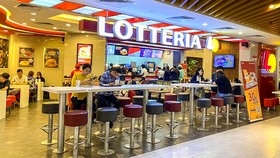 Một chuỗi Lotteria tại TPHCM.