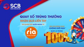 “Quay số trúng thưởng – Nhận quà liền tay” cùng RIA và SCB