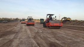 Thi công Cao tốc Vĩnh Hảo - Phan Thiết.
