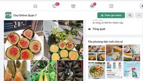 Bùng nổ các chợ online từng quận