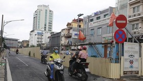 Liên danh nhà thầu ngoại đã tạm dừng thi công toàn bộ gói thầu ngầm do vướng mặt bằng từ tháng 7.2021