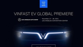 Vinfast công bố 2 mẫu xe điện mới tại Los Angeles Auto Show 2021