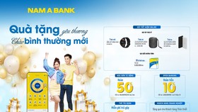 Nam a Bank triển khai ưu đãi “Quà tặng yêu thương – Chào bình thường mới”