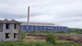 Một góc nhà máy xử lý rác Nghĩa Kỳ, lò đốt số 2 được xây dựng không phép, vận hành khi chưa đánh giá môi trường công nghệ.
