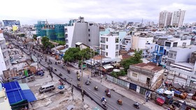 Tỉ lệ bàn giao mặt bằng cho dự án metro số 2 hiện mới đạt 79,10% - Ảnh: QUANG ĐỊNH