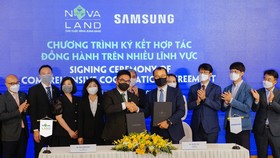 Samsung cùng Novaland ký kết hợp tác, đồng hành trên nhiều lĩnh vực ngày 8-11