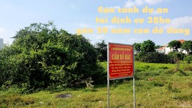 Cận cảnh dự án tái định cư 38ha gần 20 năm còn dở dang